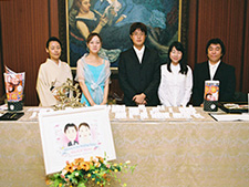 ウェルカムボード使用例